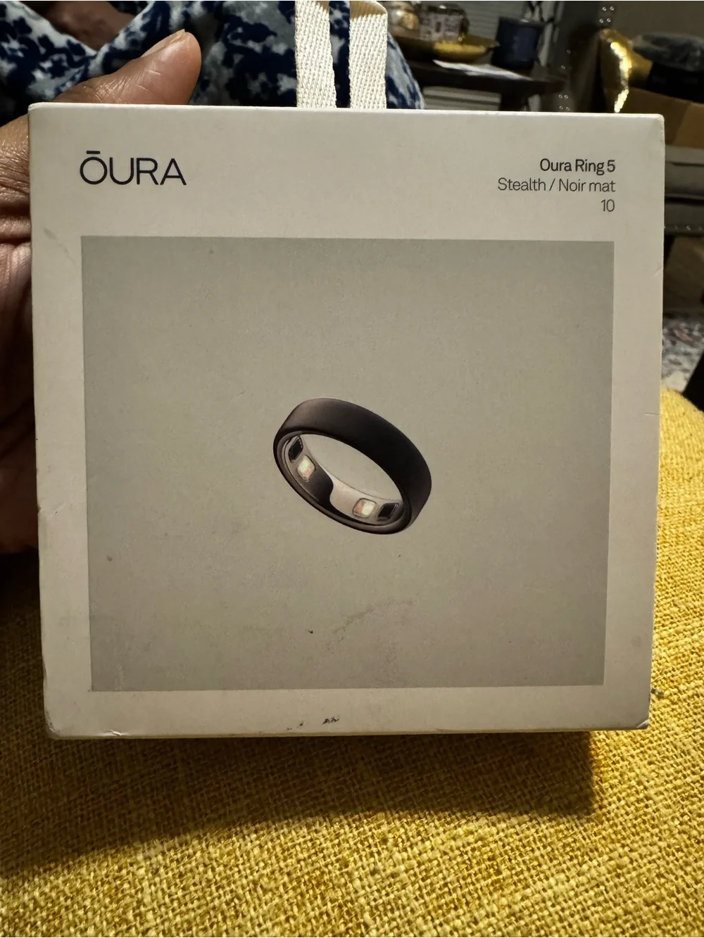 Oura Ring 5 Stealth Black Smart Health Ring